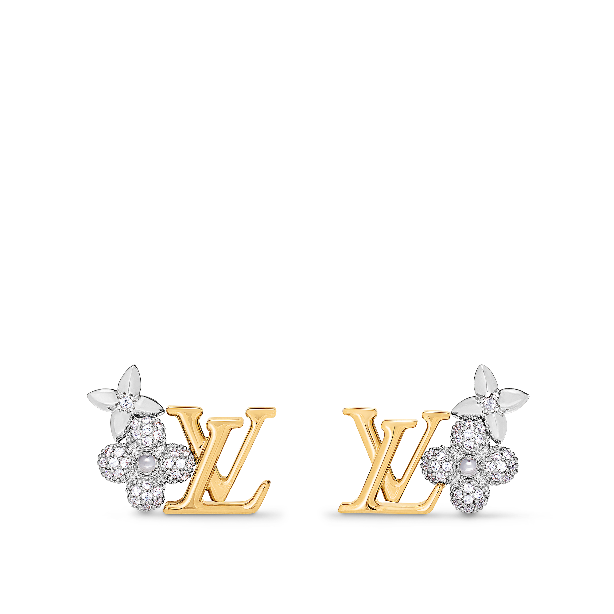 Louis offers Vuitton gold earrings